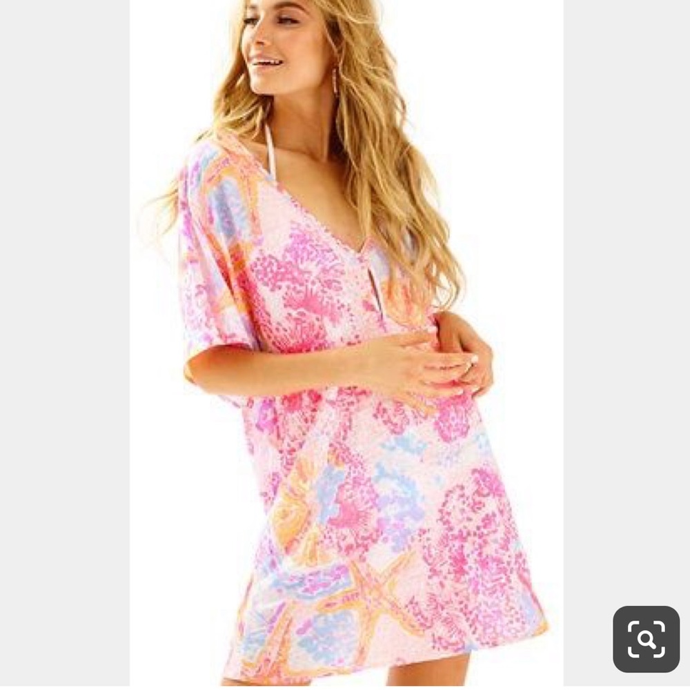 Balleta Coverup in Pink Bohemian Beach